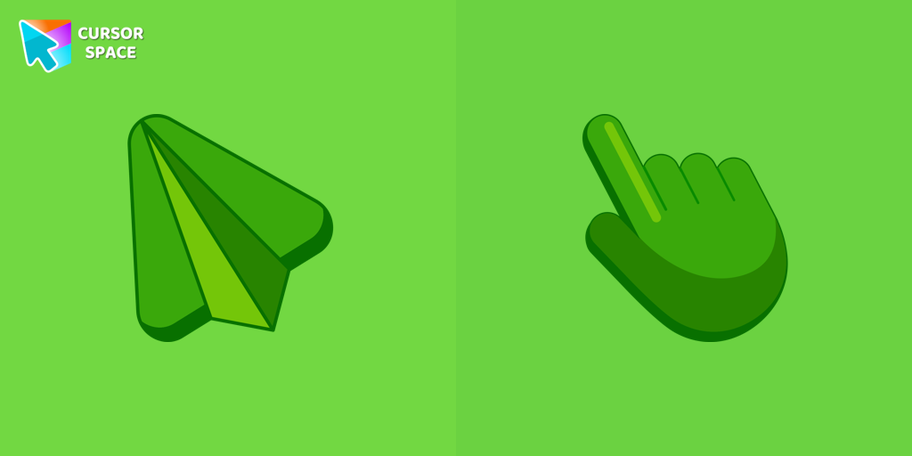 Cursor Flying Green Pack